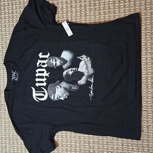2Pac Tupac All Eyez on Me 2XL Plus Size Rap Hip Hop Shirt Top